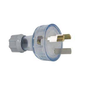 Clipsal 439STR Transparent Plastic 3 Pin Plug Top, 250V, 10A | Buy ...