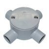 Junction box shallow 20mm 4 way 10 box CABJB4-20